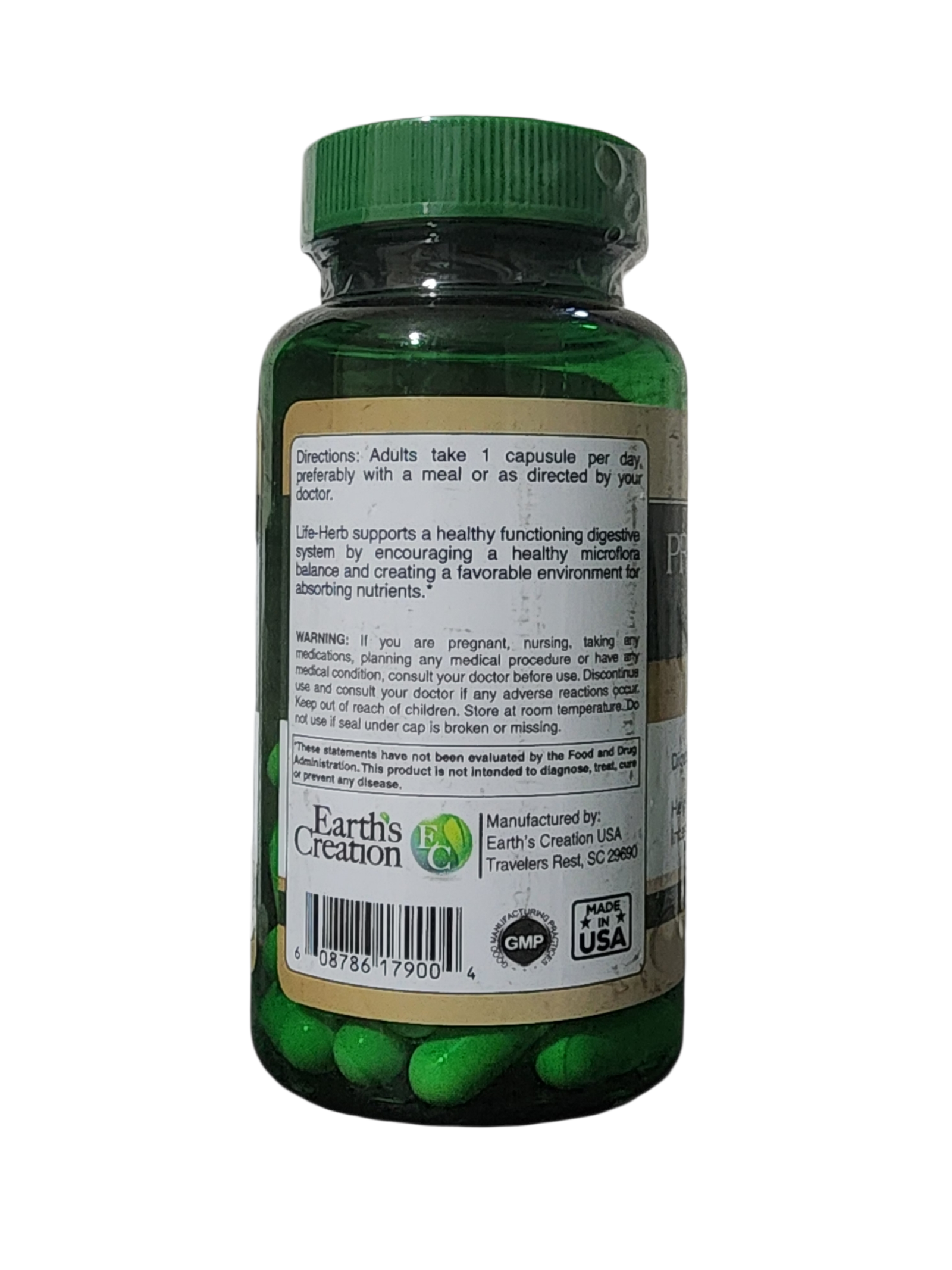 PROBIOTIC BAR CODE