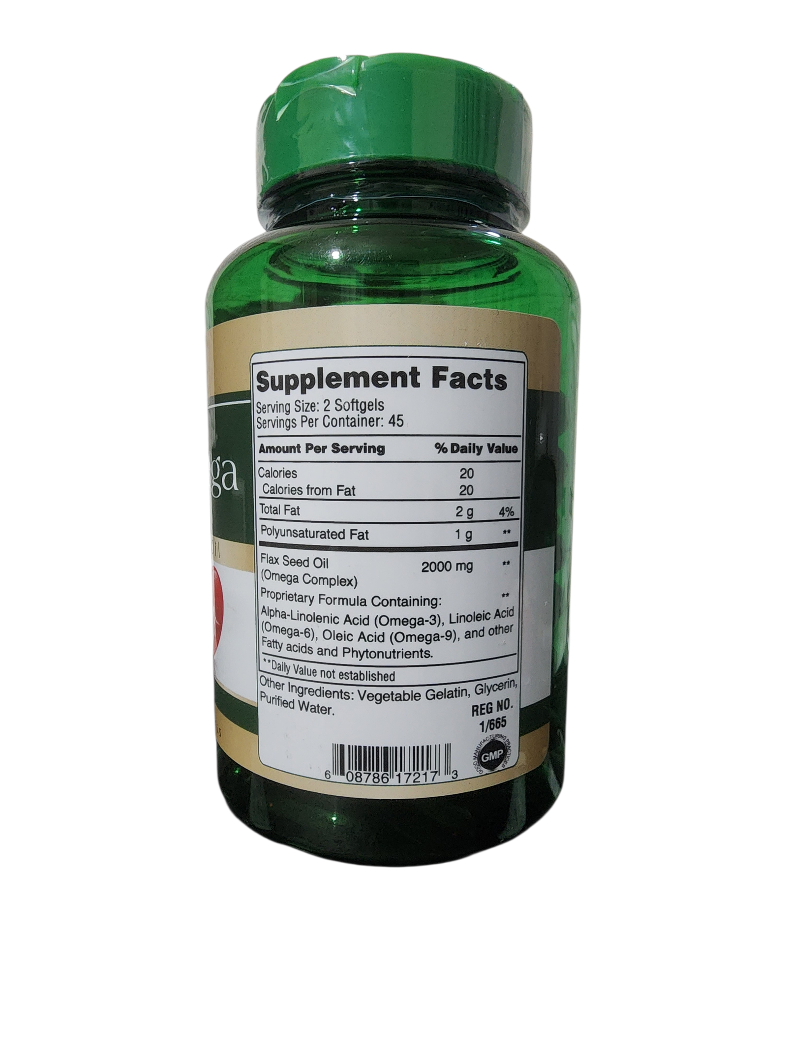 TRIPLE OMEGA BARCODE